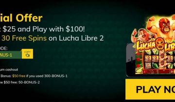 Have a Fair Go special offer - Deposit AU$25 and get AU$100 free