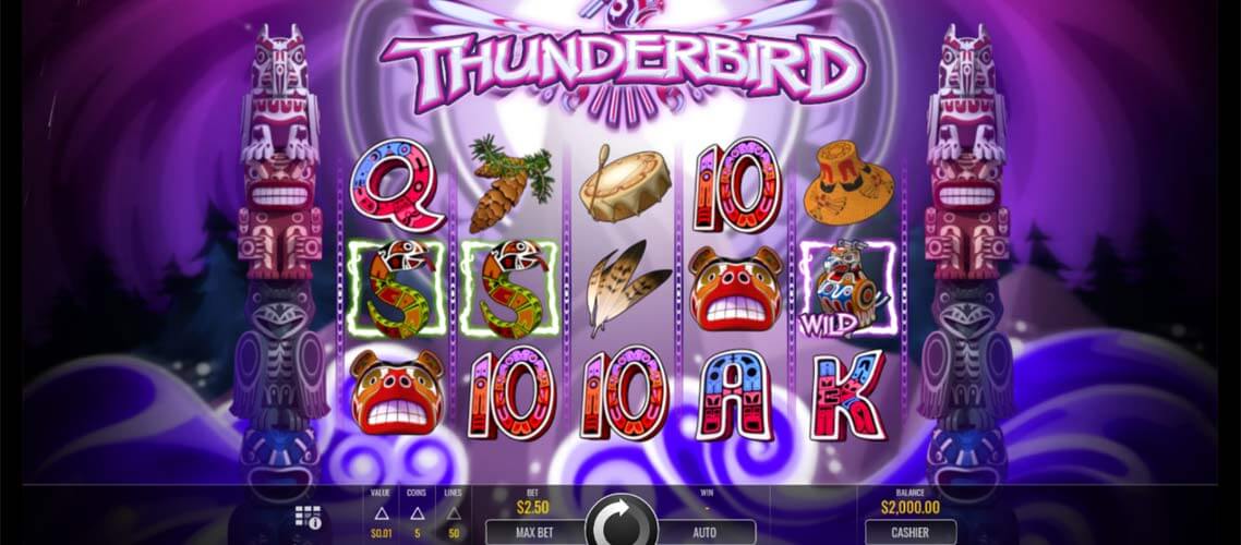 Thunderbird slot