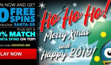 Have a Sloto'Cash Christmas with a Free Spins Bonus