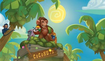 In Monkey Keno the cheeky monkey will reveal your numbers