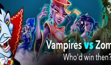 Vampires vs Zombies - 350 Free Spins Offer